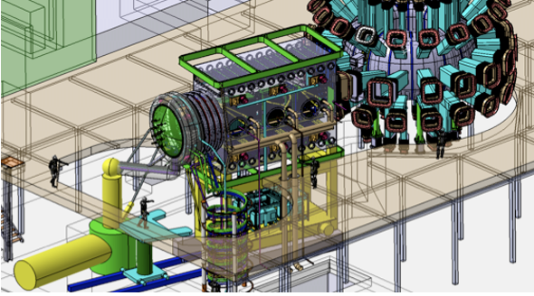 DTT-HCD. NBI: Overall injector view