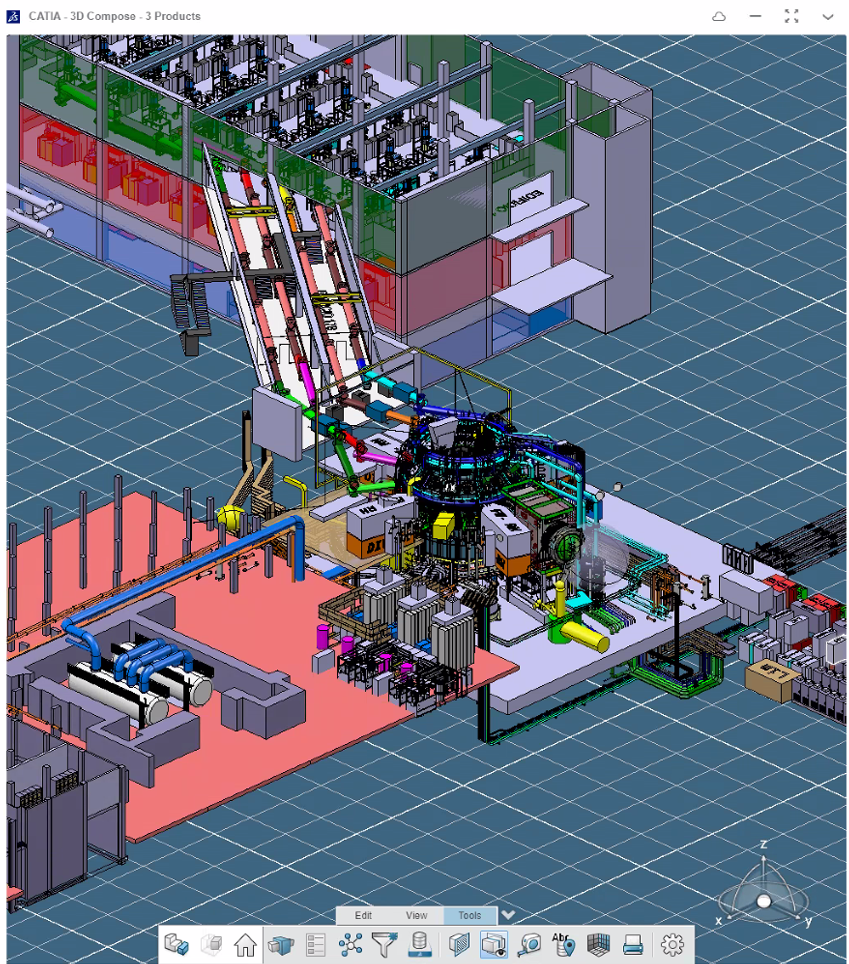 DTT 3D model