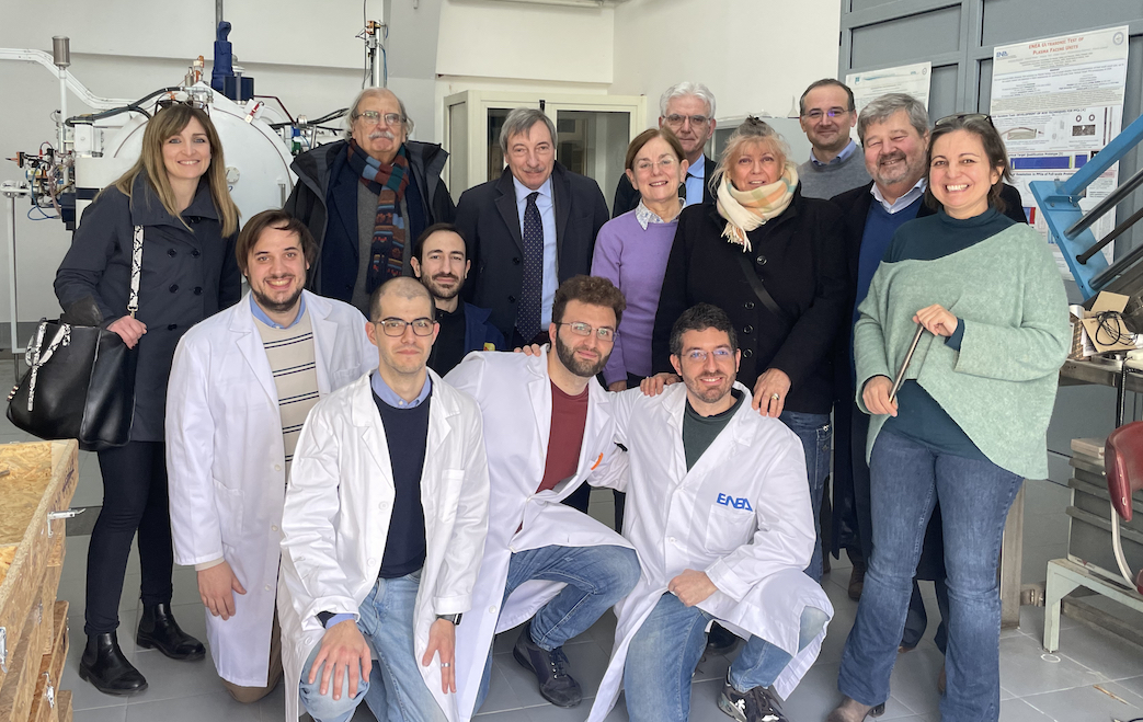 CTS members visit  DTT area on February 1 at ENEA Frascati Center